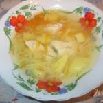 Куриный суп с лапшой