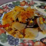 Запеканка с фаршем и овощами