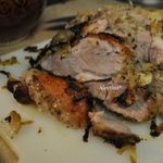 Жаркое из свинины с луком и цитрусом