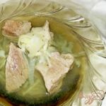 Говядина с луковым бульоном