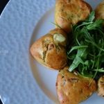 Закусочные кексики с сыром и ветчиной