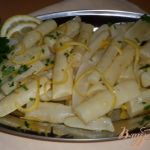 Скорцонера с лимонной цедрой