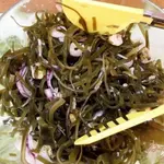 Салат из ламинарии с морепродуктами
