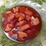 Свекольник на курице