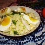 Быстрый салат из капусты с сельдереем