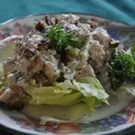 Салат куриный с хреном