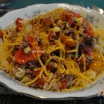 Чили с макаронами и сыром