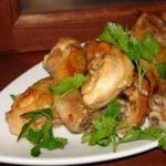 Куриные ножки в жидкой карамели