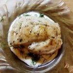 Куриный кармашек с яблоком и тимьяном
