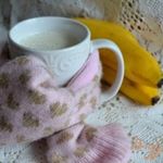 Банановое молоко с медом