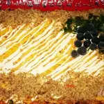 Крекерный закусочный тортик