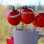 Закуска из томатов с сыром