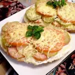 Запеченный бутерброд