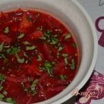 Борщ по-полтавски