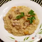 Каша с грибами