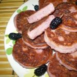 Сырники с шелковицей