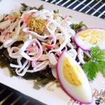 Салат с морской капустой