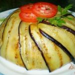 Террин из баклажанов, сладкого перца и сыра