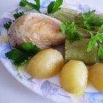 Курица с овощами в духовке