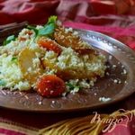Пряный гарнир с грушами