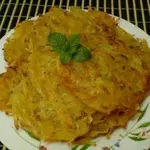 Драники из картофеля и тыквы