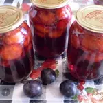 Сливовый компот на зиму