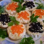 Праздничные бутербродики