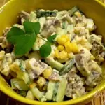 Печеночный салат