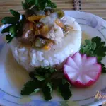 Свинина с овощами