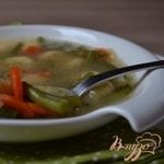 Овощной суп с ньокками
