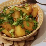 Картофель в соевом соусе