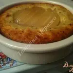 Творожная запеканка с грушей