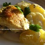 Курица с картофелем в сливочно-горчичном соусе