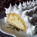 Бисквитный рулет с апельсиновым муссом
