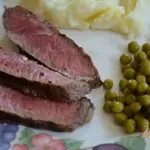 Говядина в лимонно-чесночном маринаде