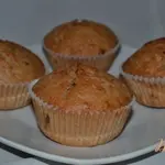 Маффины на красном вине с сухофруктами
