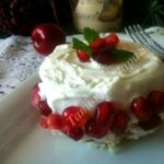 Бисквитные пирожные