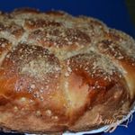 Йогуртовые булочки с творожной массой и карамельно-ореховой корочкой