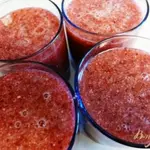 Желе из сельдерея и клюквы