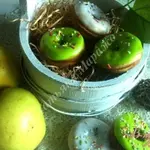 Яблочные пончики