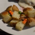 Картофельный гарнир в фольге