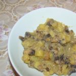 Быстрый картофель с грибами