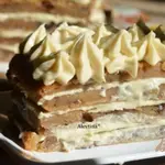 Яблочный пряный кекс с глазурью