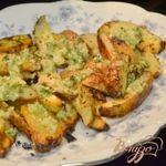 Картофель с лимонным соусом