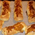Курица с сыром в слоеном тесте