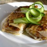 Спринг-роллы с овощами и пшеничными хлопьями