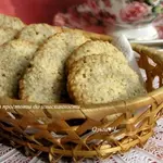 Хрустящее кунжутное печенье