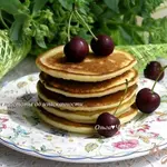 Оладьи на сливках и манной каше