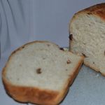 Булка из каши с изюмом