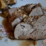 Свинина в ореховом соусе
